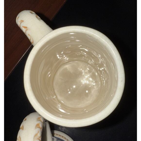 Vintage Ceramic Set of 2 German Style Beer Stein Mugs Made In Japan - Picture 5 of 7